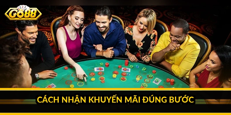 Cách nhận khuyến mãi đúng bước