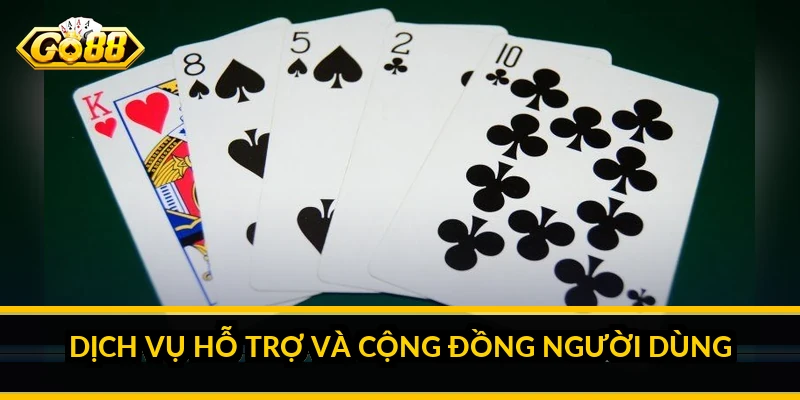 Dịch vụ hỗ trợ và cộng đồng người dùng